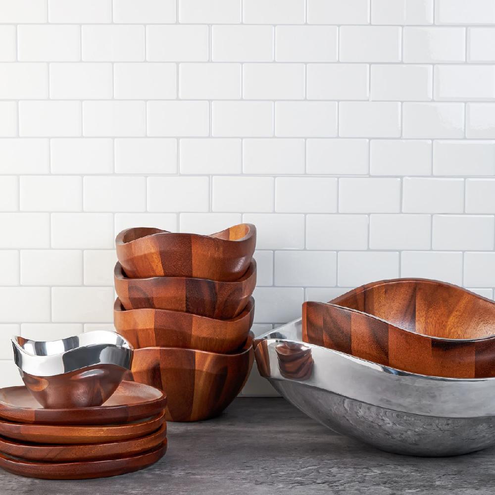 Nambé Billow Nut Bowl