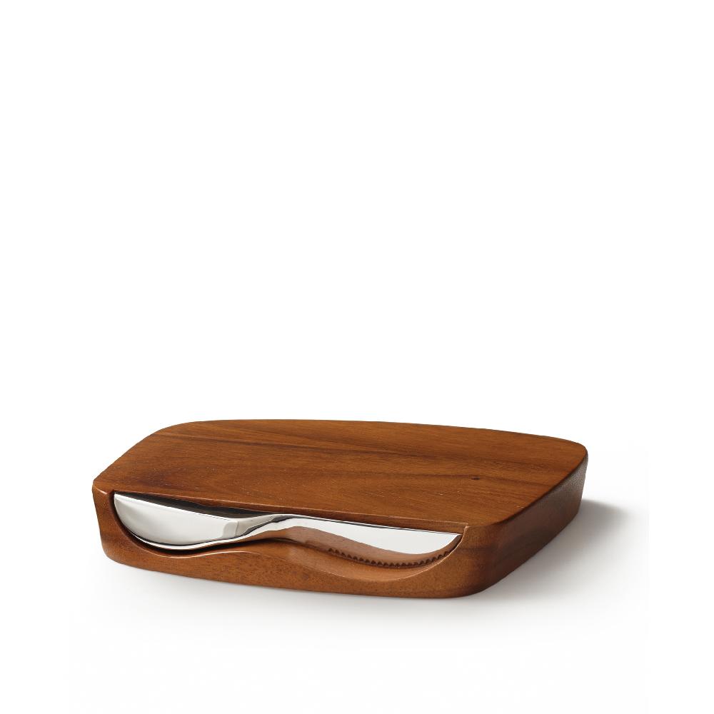 nambé Blend Bar Board w/ Knife