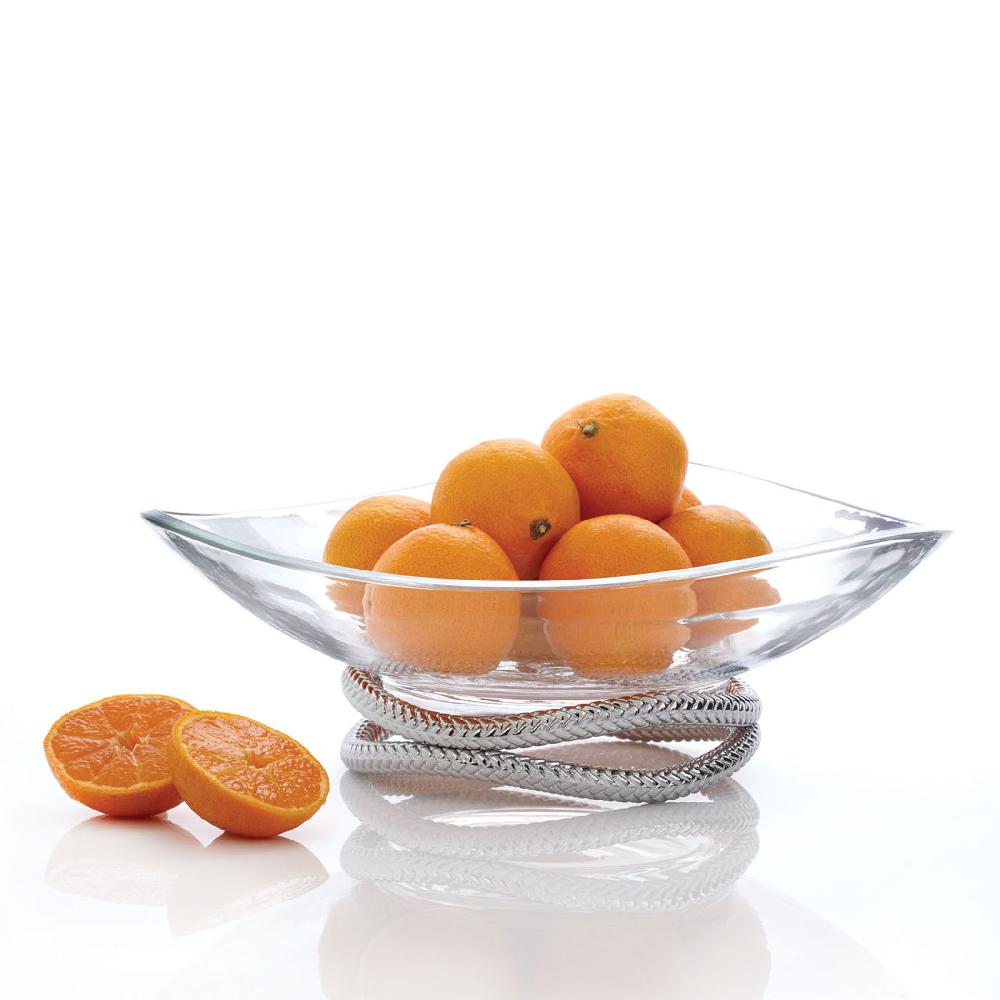 Nambé Braid Centerpiece Bowl