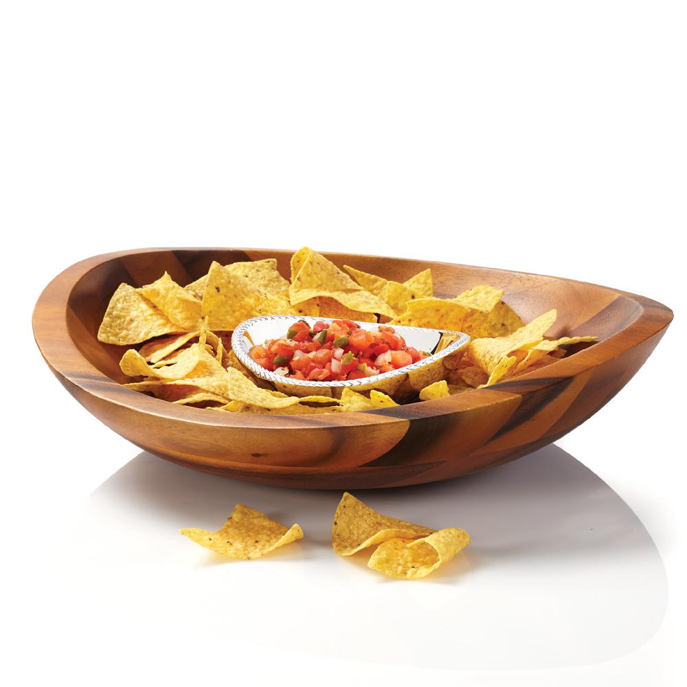 Nambé Braid Chip & Dip