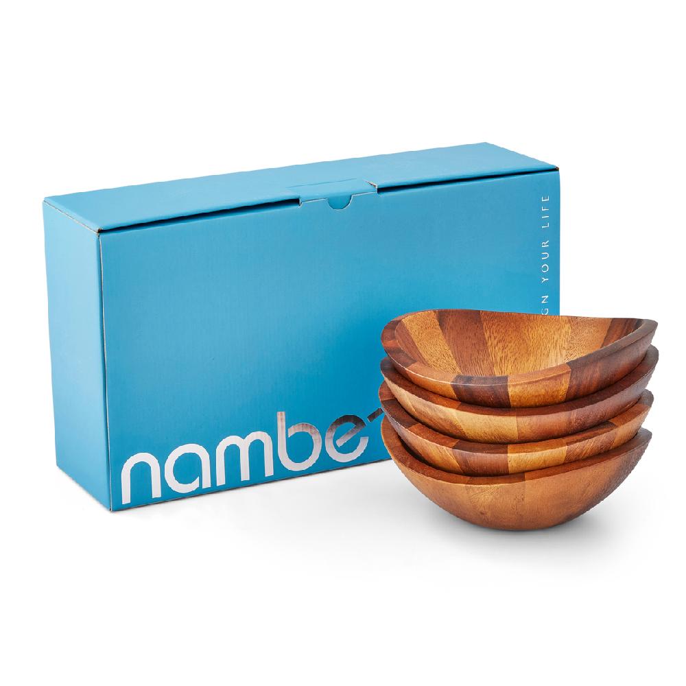 Nambé Braid Salad Bowls (Set Of 4)