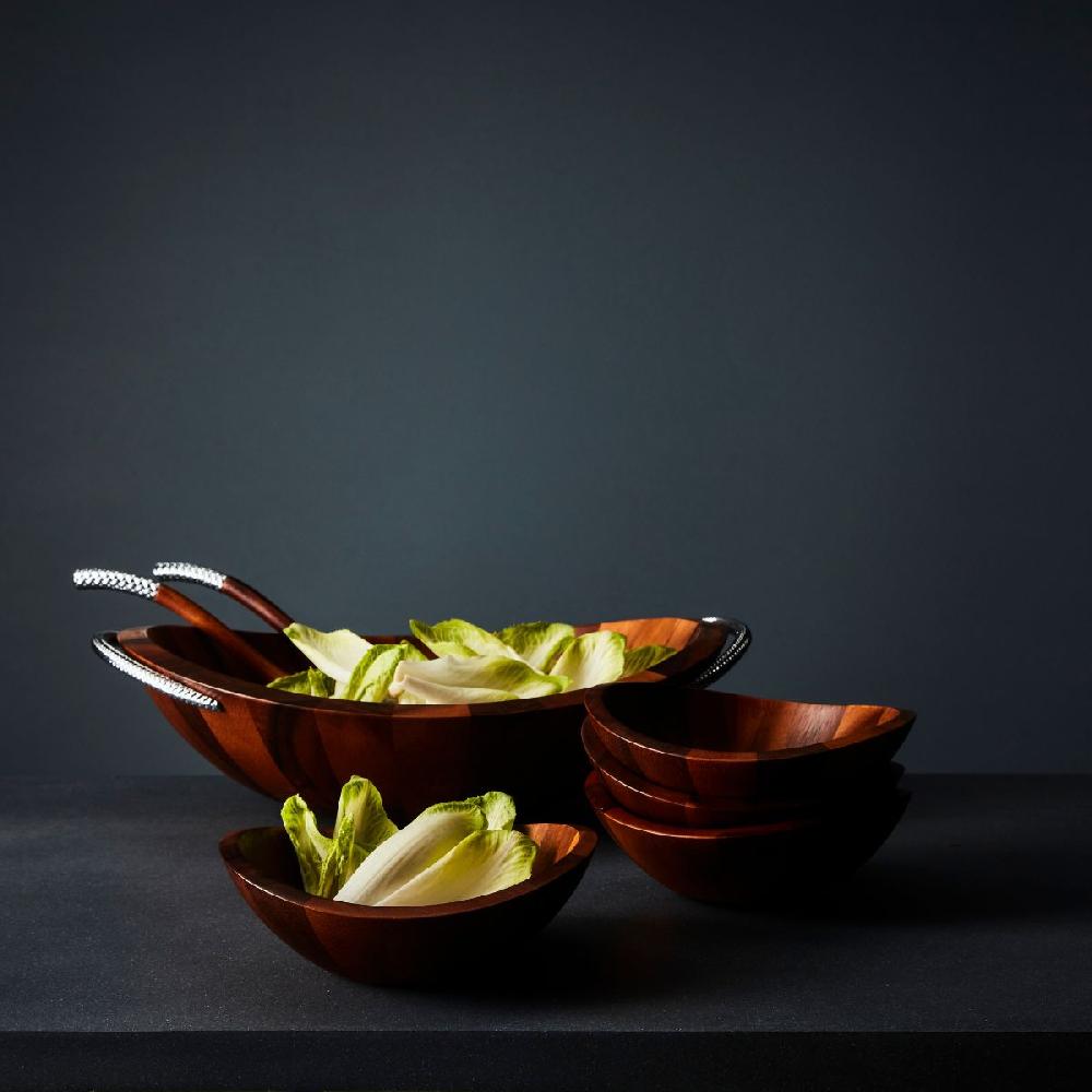 Nambé Braid Salad Bowls (Set Of 4)