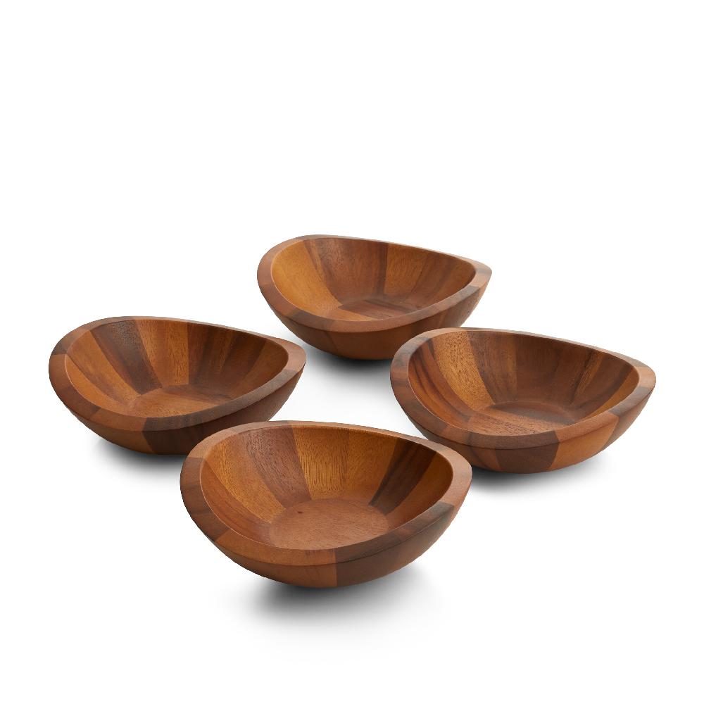 nambé Braid Salad Bowls (Set of 4)