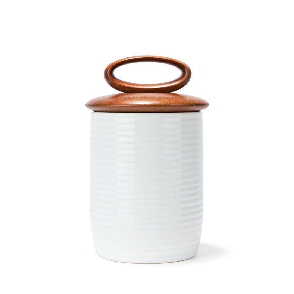 nambé Breaking Bread Medium Canister