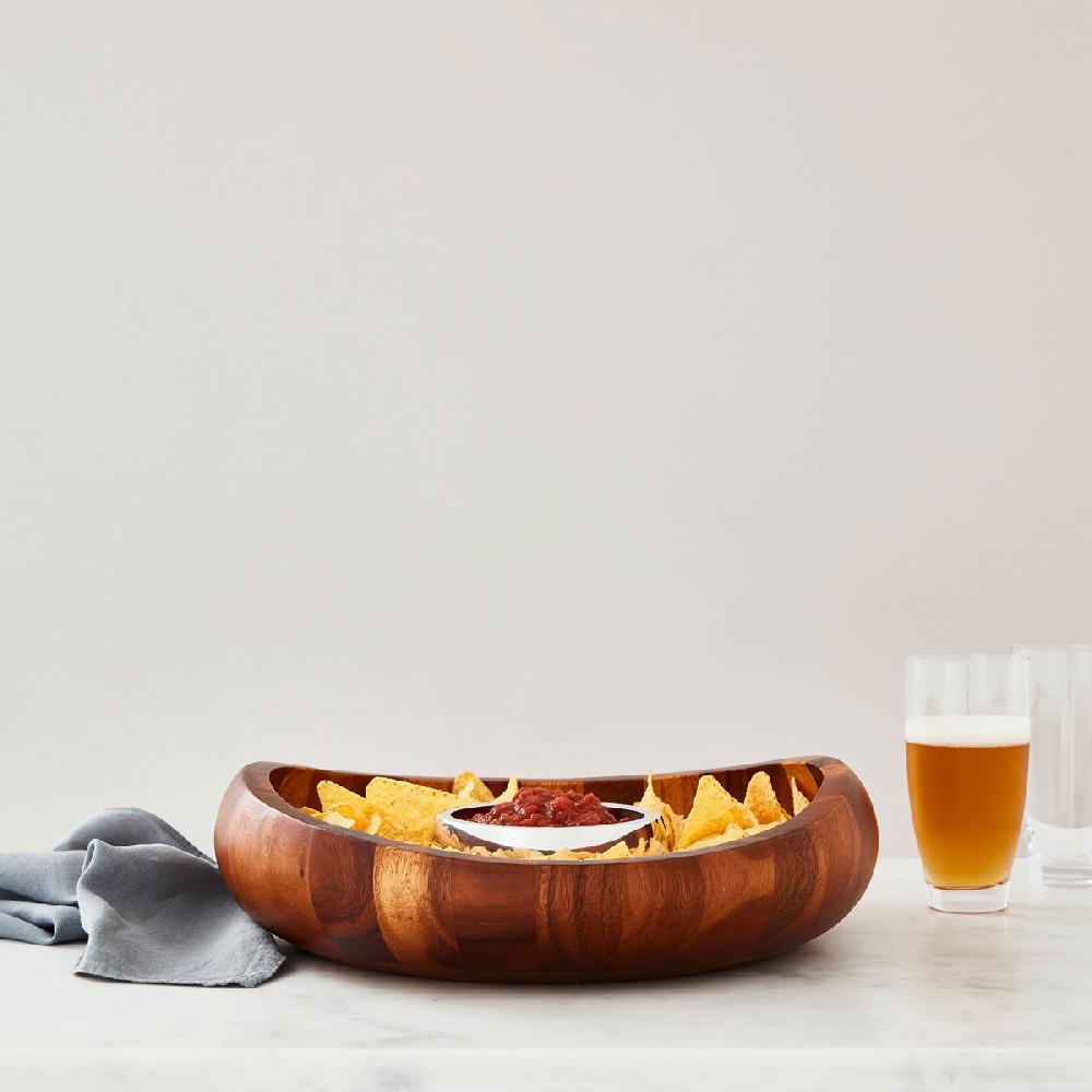 Nambé Butterfly Chip & Dip