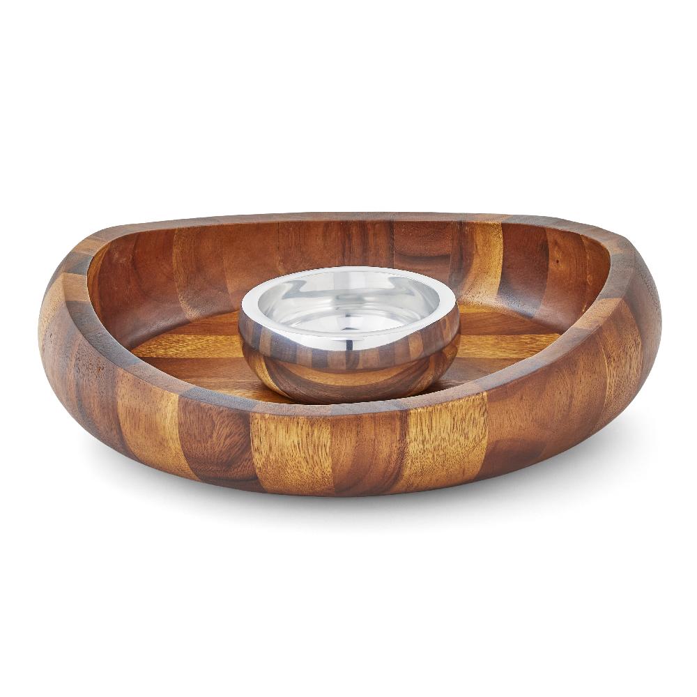 nambé Butterfly Chip & Dip