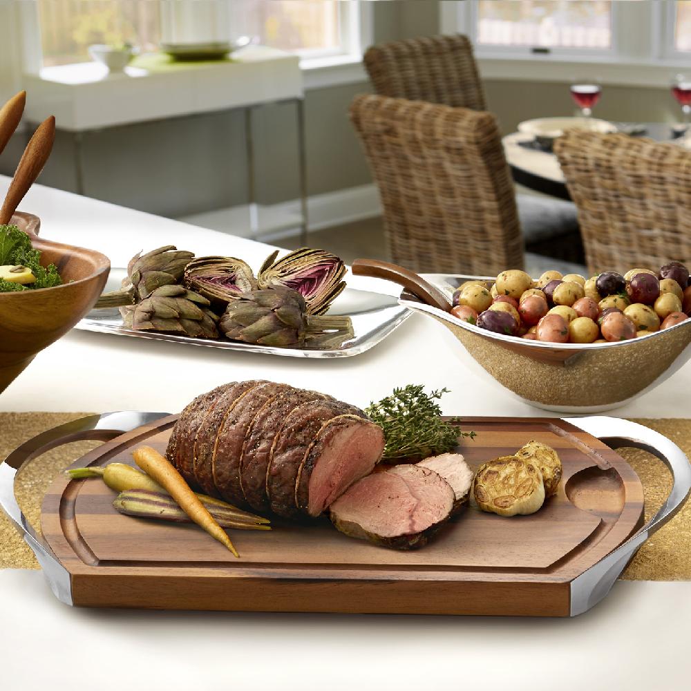 Nambé Carve & Serve Station - 22in