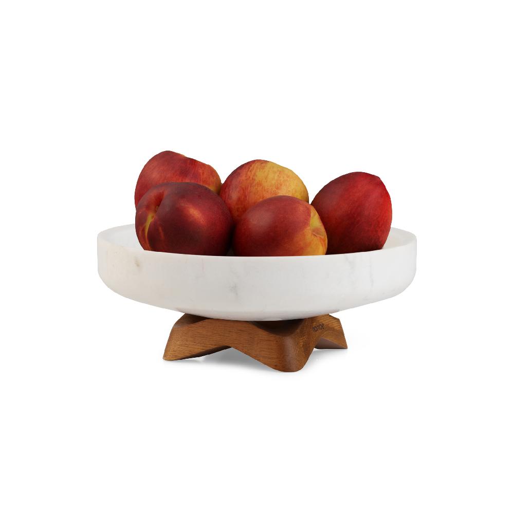 nambé Chevron Fruit Bowl