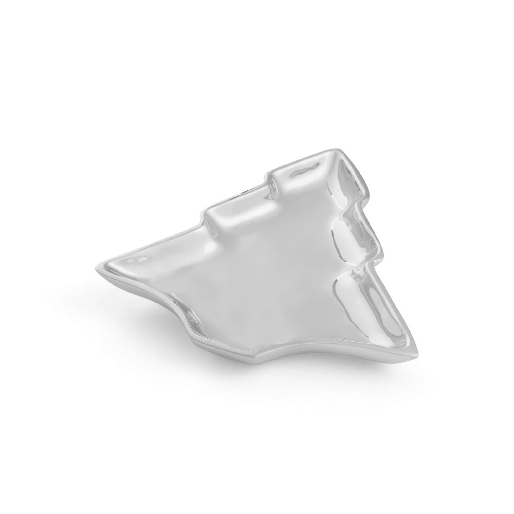 nambé Christmas Tree Dish - 9in