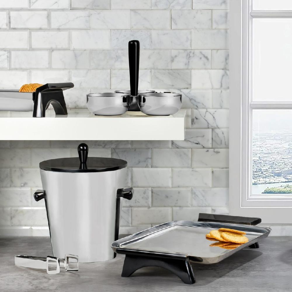 Nambé Circa Divided Nut Bowl