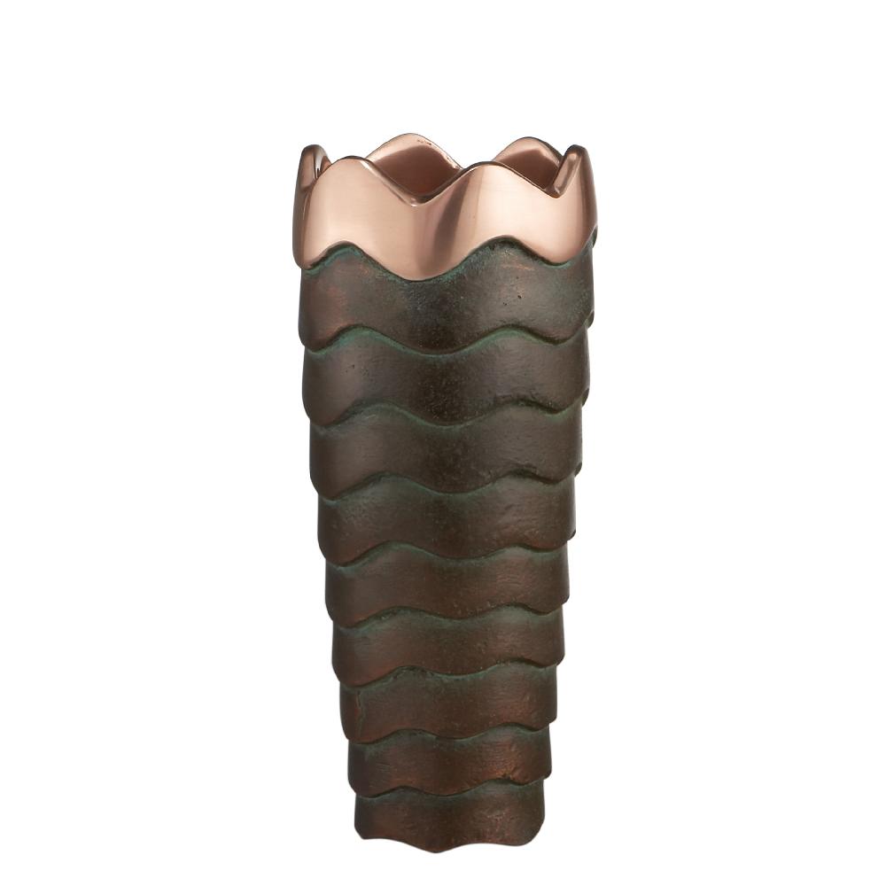 nambé Copper Canyon Bud Vase