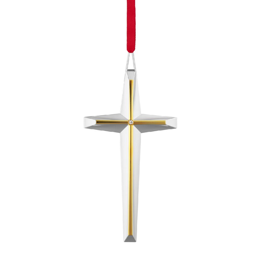 nambé Cross Ornament