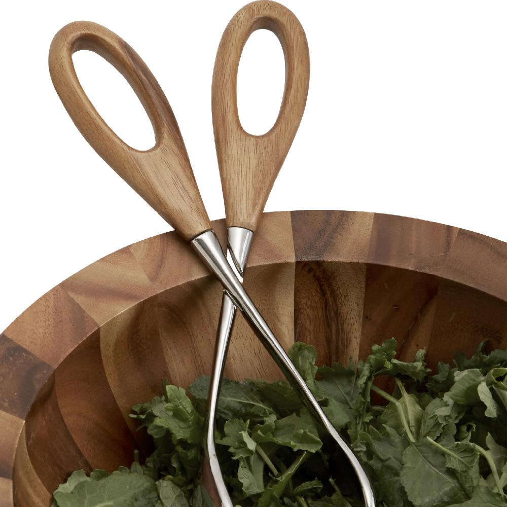 Nambé Curvo Salad Scissors