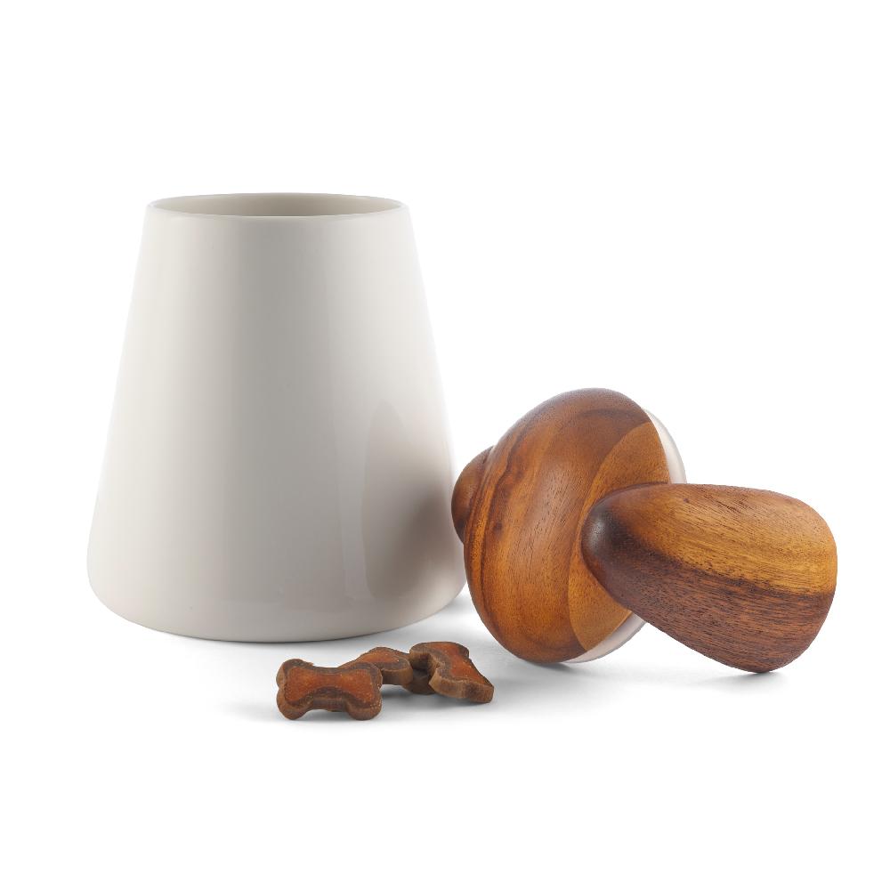 Nambé Dog Treat Jar