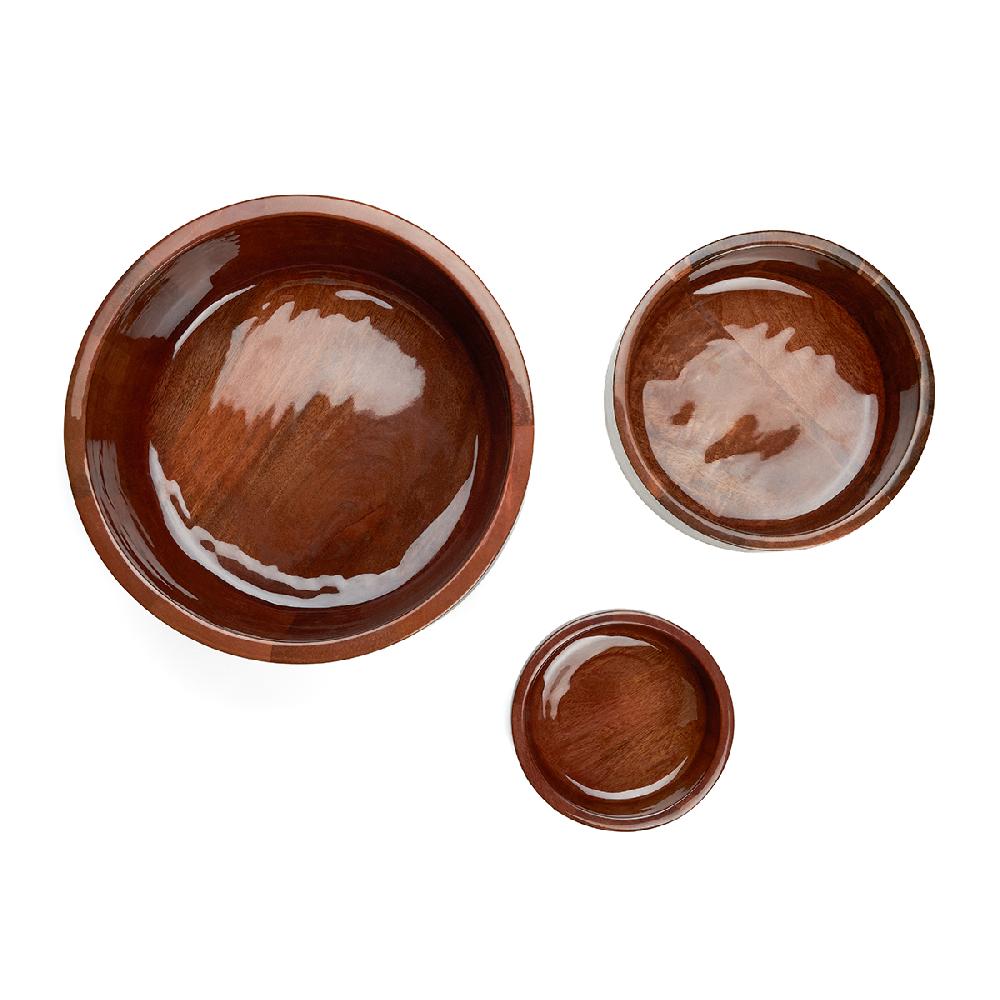 Nambé Ezra Lacquered Nesting Bowls