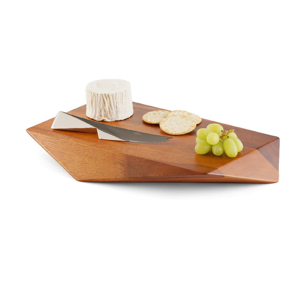 Nambé Gallery Cheese Board W/ Knife
