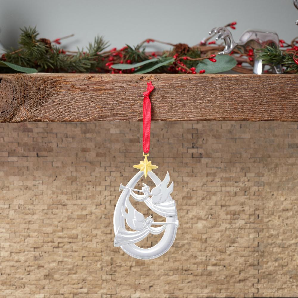 Nambé Glorious Angels Ornament