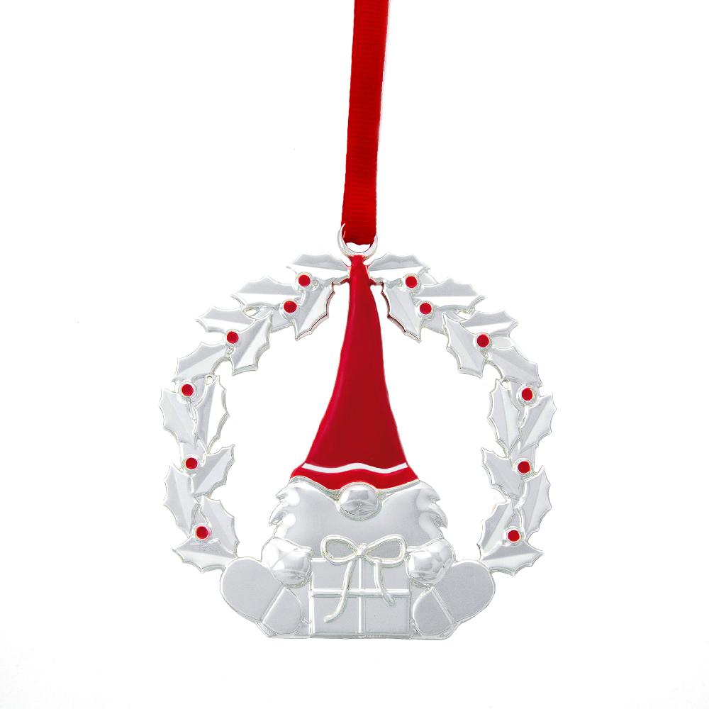 nambé Gnome Wreath Ornament