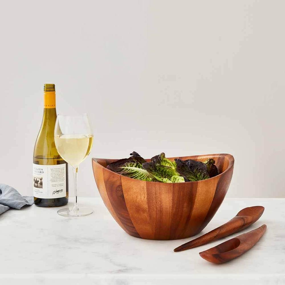 Nambé Harmony 3-Piece Salad Set