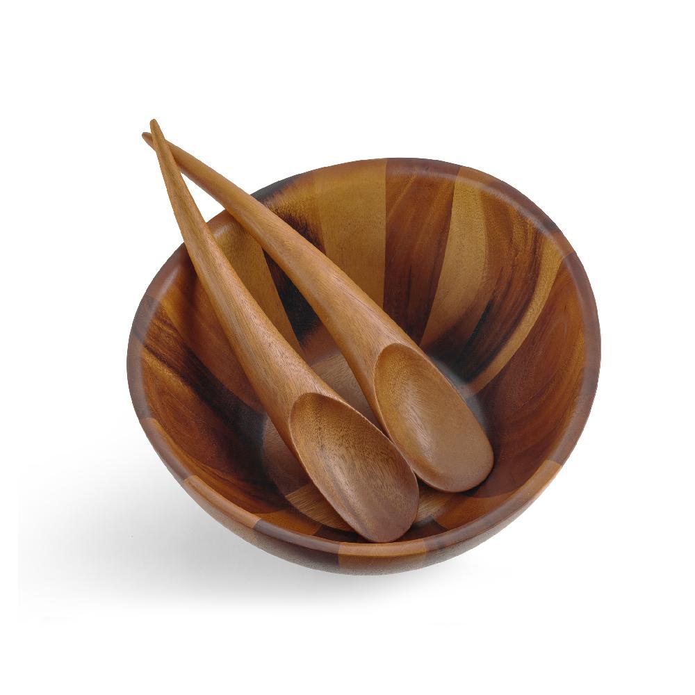 Nambé Harmony 3-Piece Salad Set