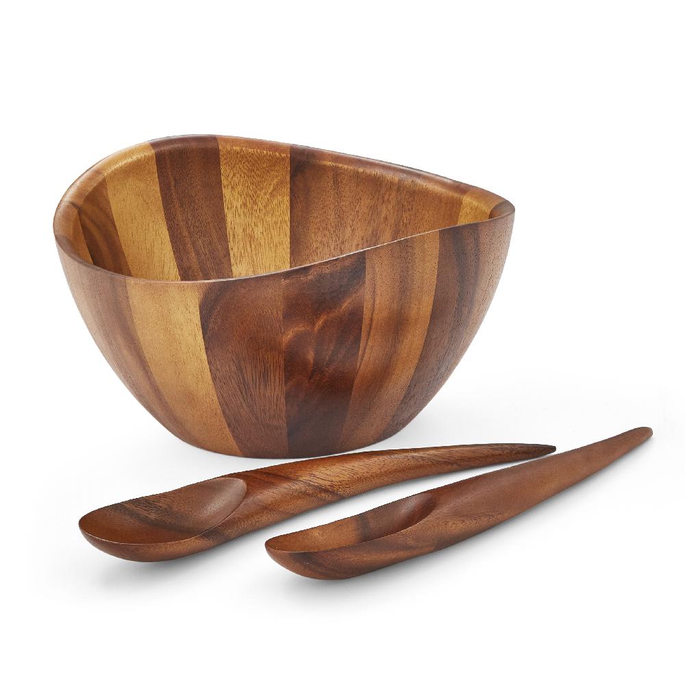 nambé Harmony 3-Piece Salad Set