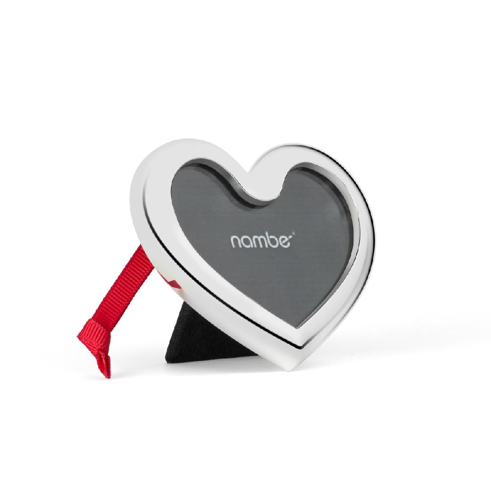 Nambé Heart Frame Ornament
