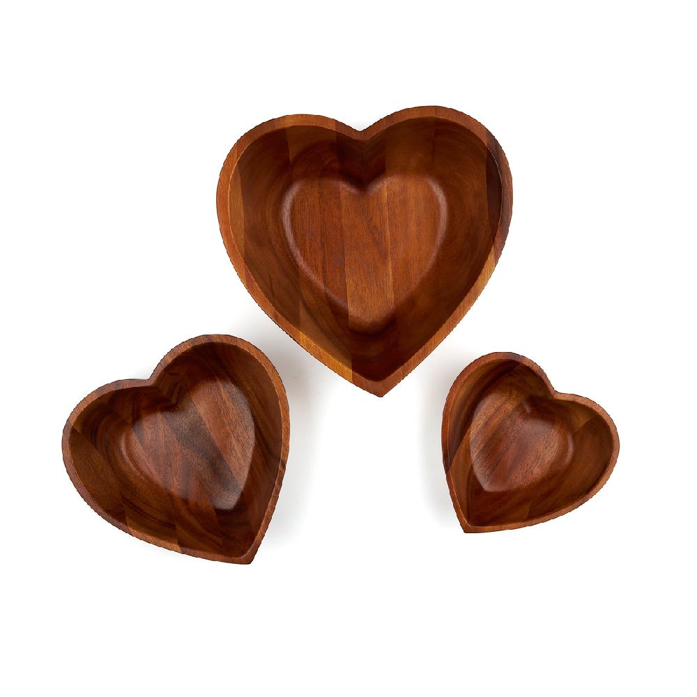 Nambé Heart Nesting Bowls (Set Of 3)