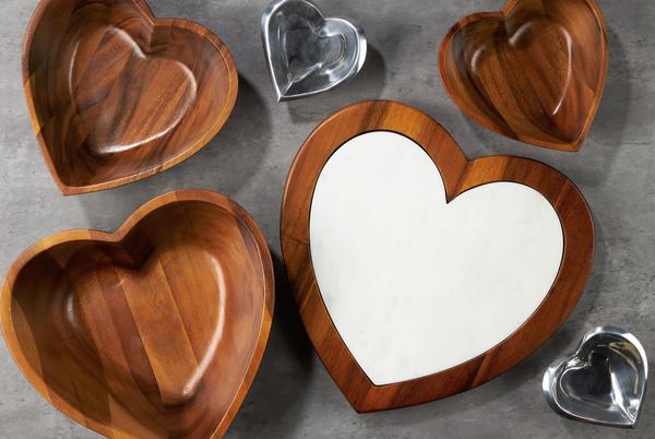 Nambé Heart Nesting Bowls (Set Of 3)