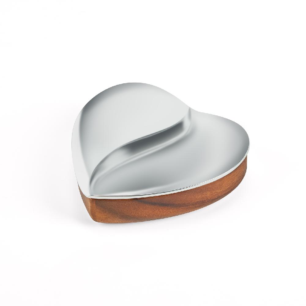 Nambé Heart Trinket Box