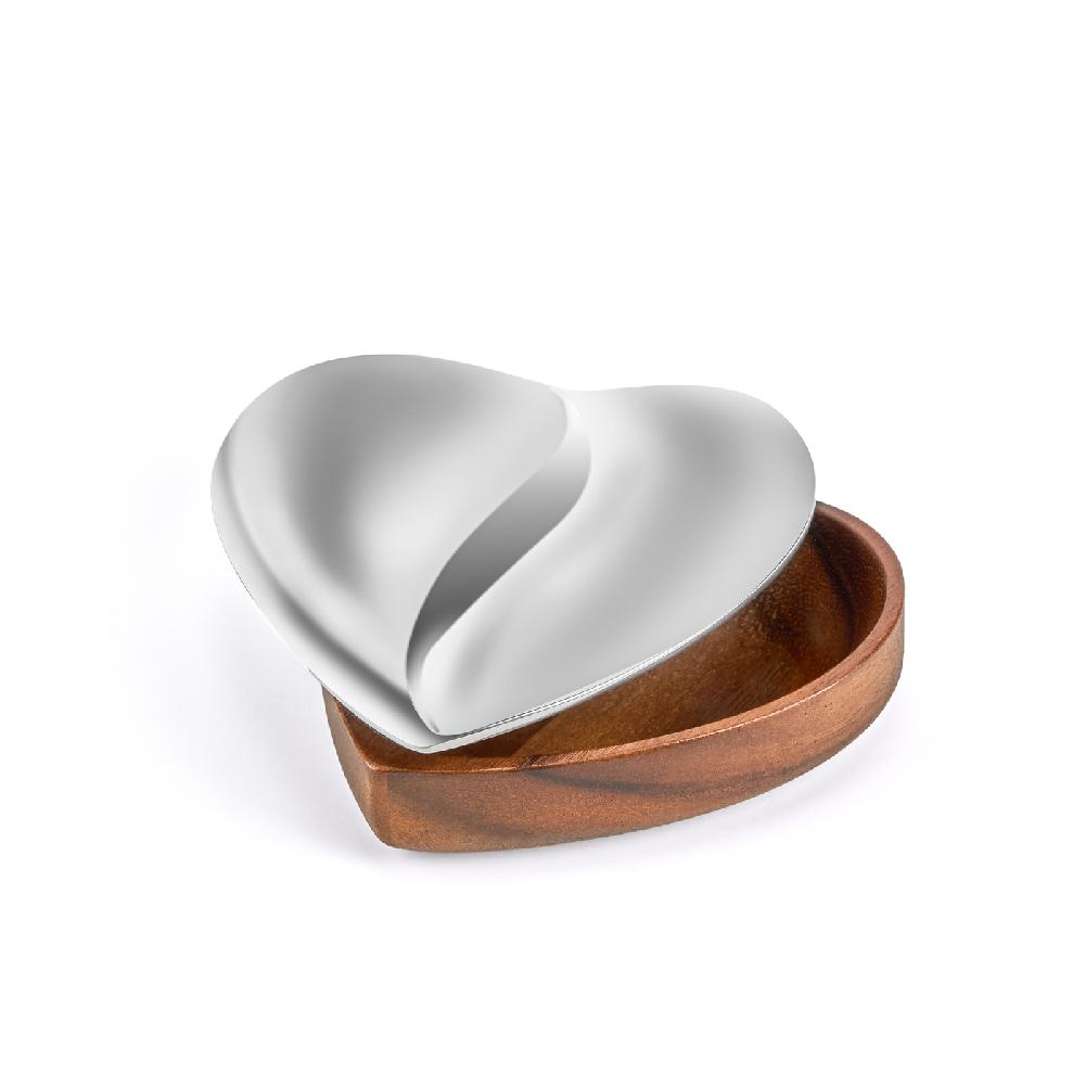 nambé Heart Trinket Box