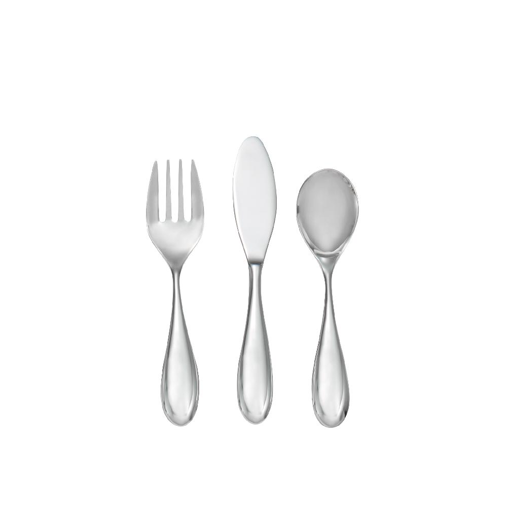 nambé Kibo Toddler Flatware Set