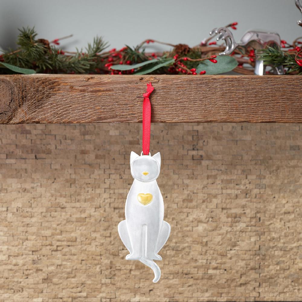 Nambé Kitty Ornament
