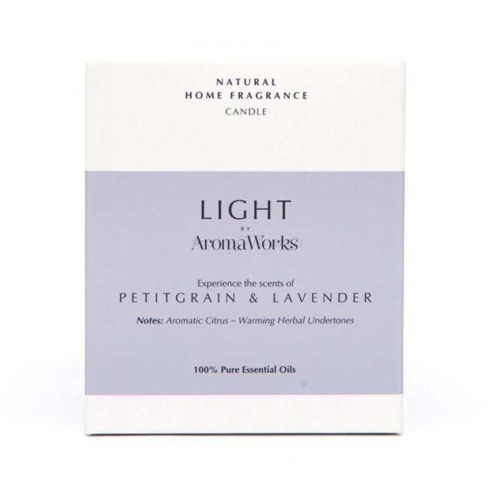 Nambé Light Single Wick Candle - Petitgrain & Lavender