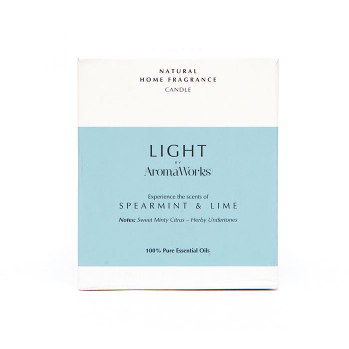 Nambé Light Single Wick Candle - Spearmint & Lime