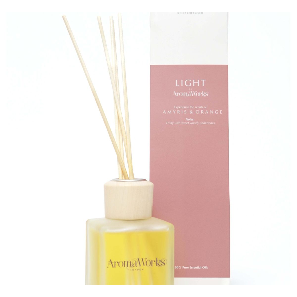nambé Light Small Reed Diffuser - Amyris & Orange