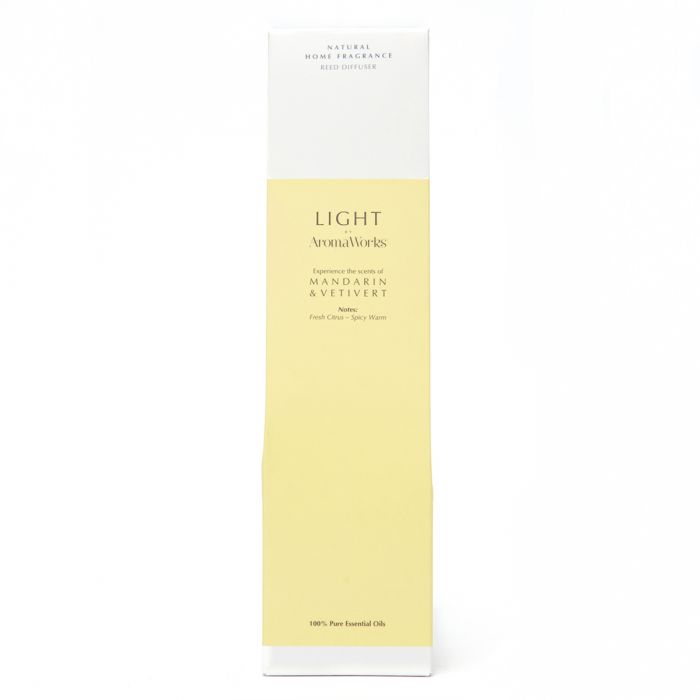 Nambé Light Small Reed Diffuser - Mandarin & Vetivert