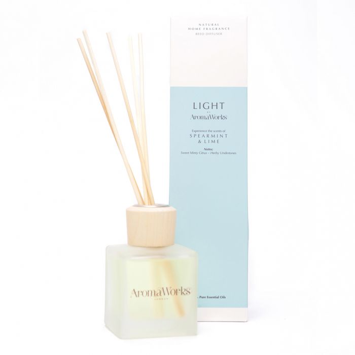 nambé Light Small Reed Diffuser - Spearmint & Lime