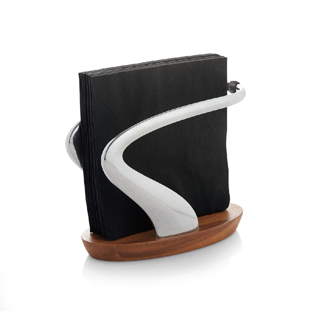 Nambé Lupo Napkin Holder