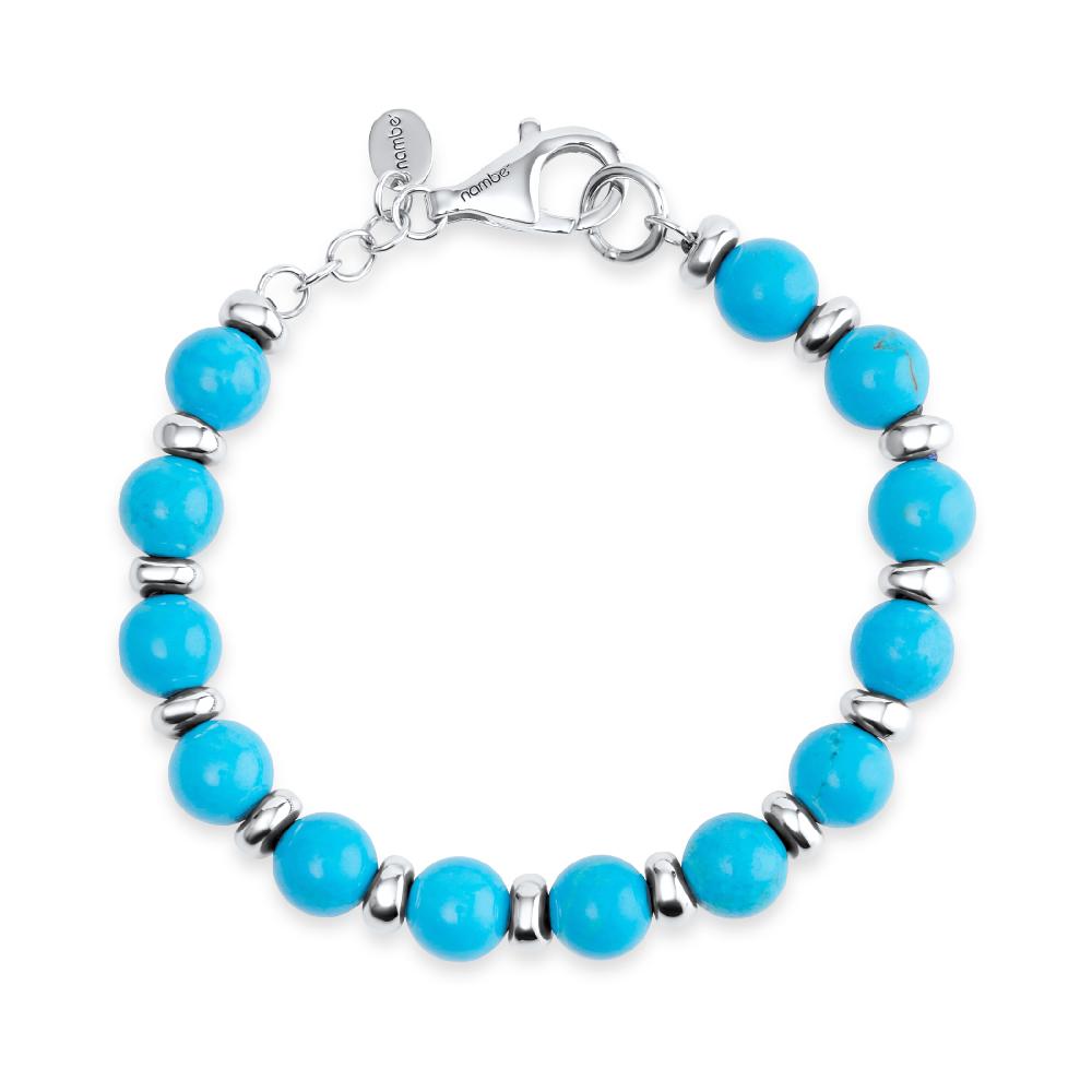 Nambé Marina Azure Bead Bracelet