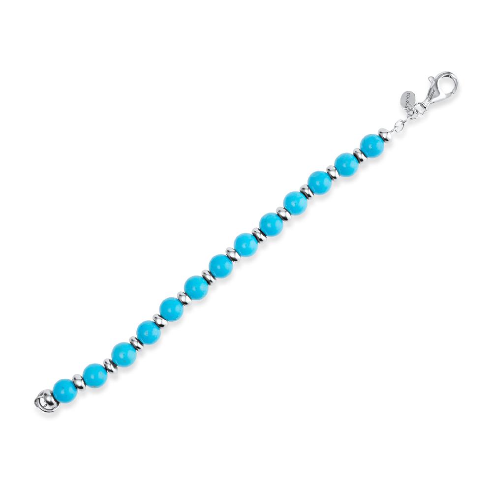 Nambé Marina Azure Bead Bracelet