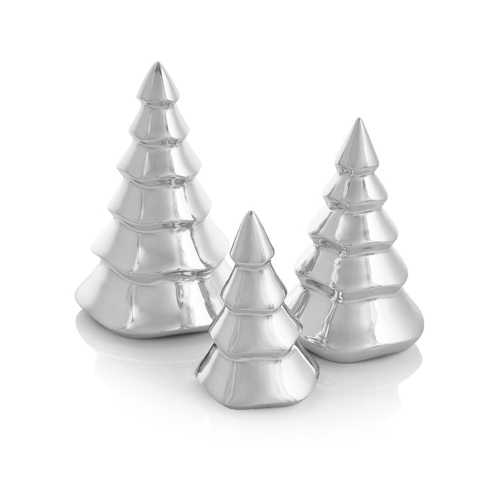 nambé Mini Christmas Trees (Set of 3)
