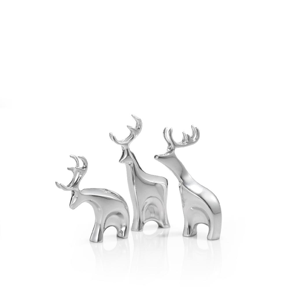 nambé Miniature Dasher Reindeer Set