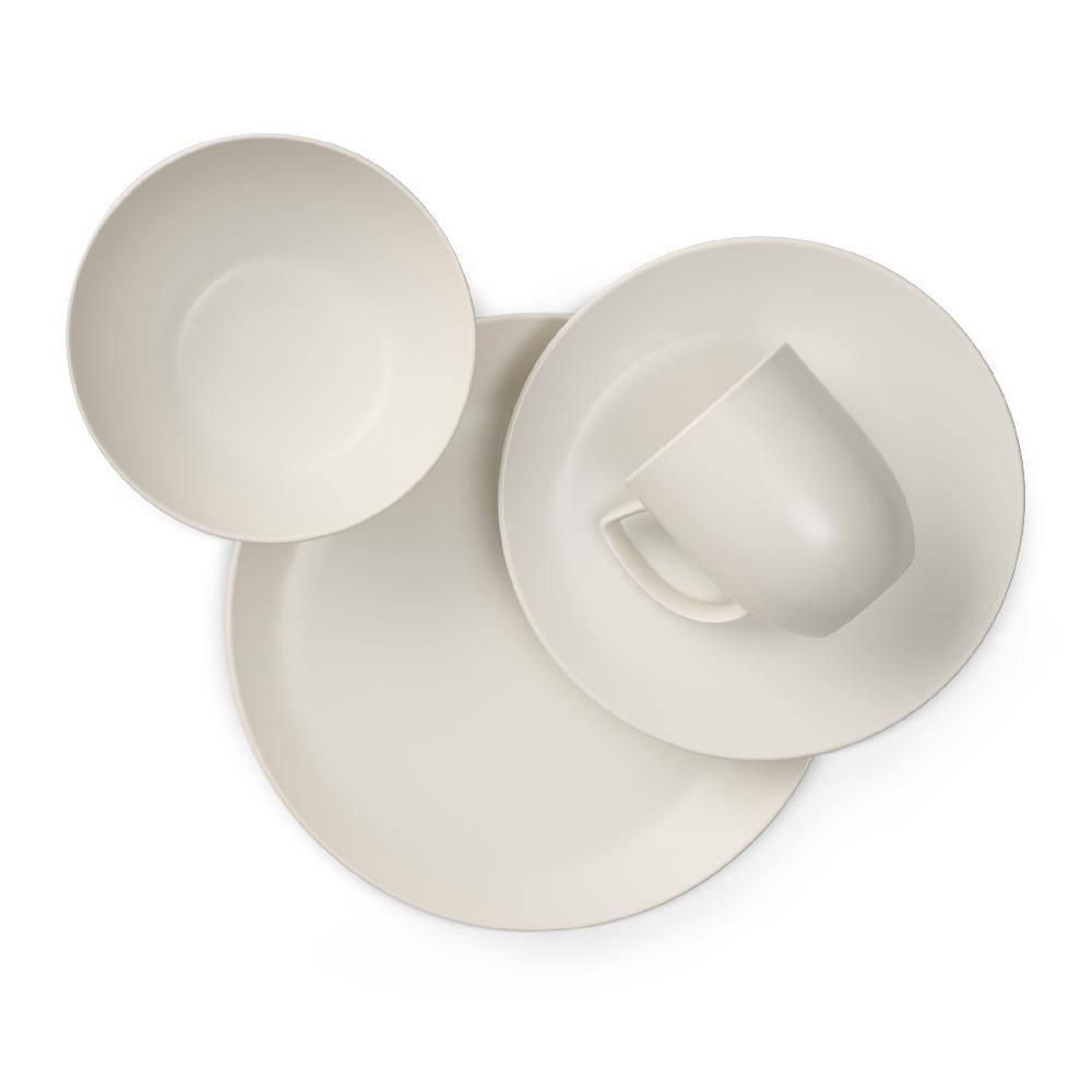 Nambé Orbit 4-Piece Place Setting - Starry White