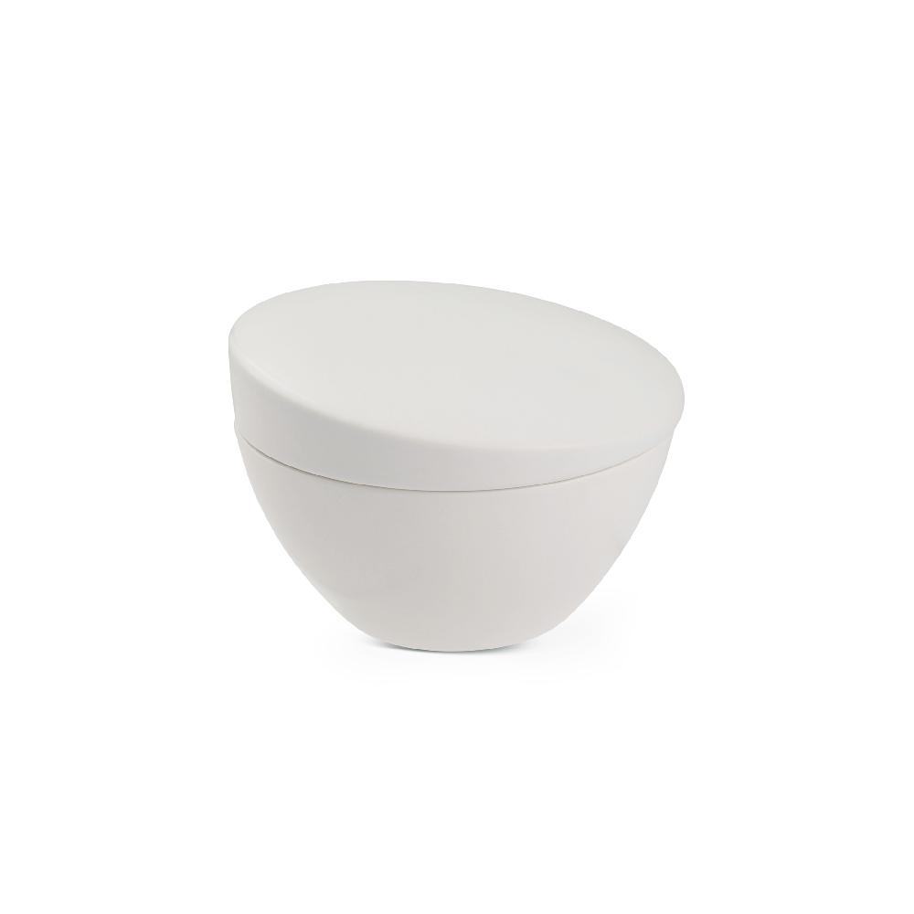 nambé Orbit Sugar Bowl - Starry White