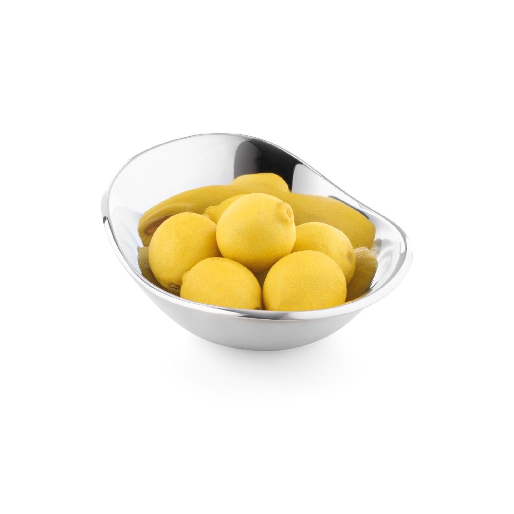 Nambé Organic Handled Bowl