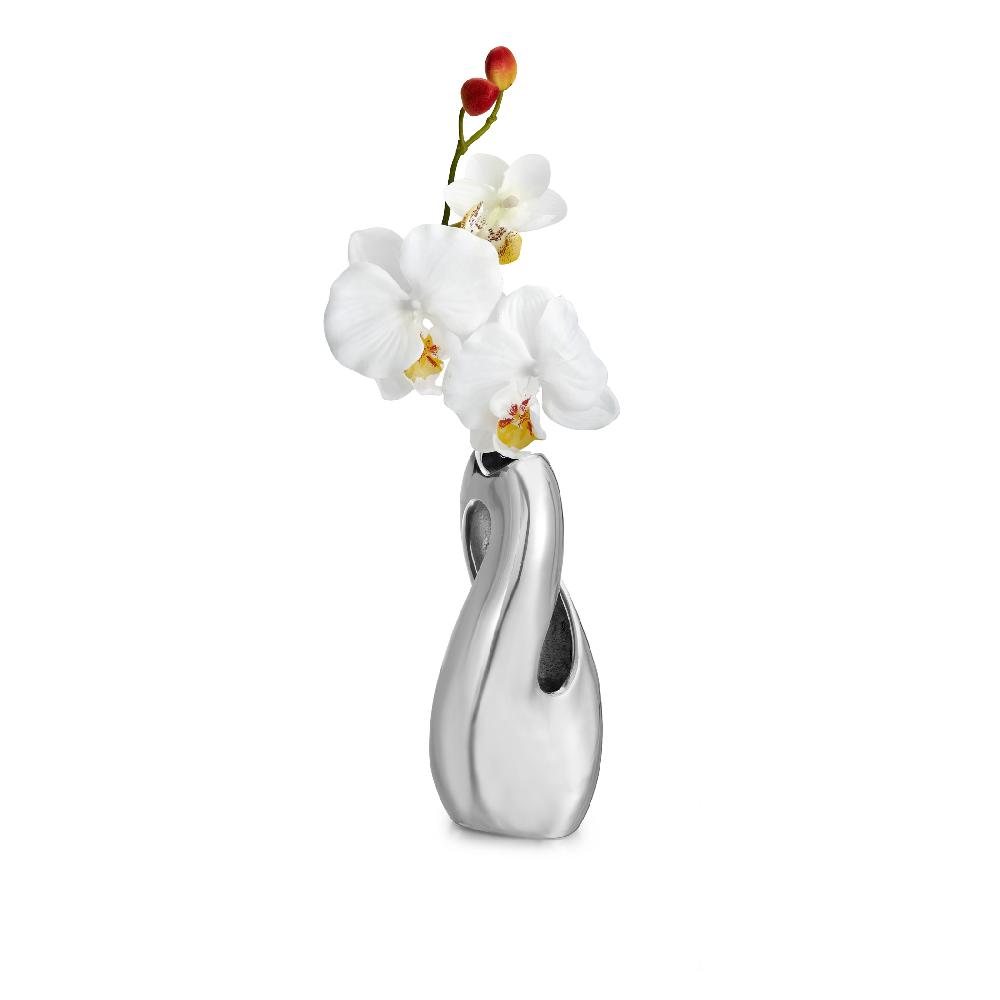 nambé Pebble Twist Bud Vase