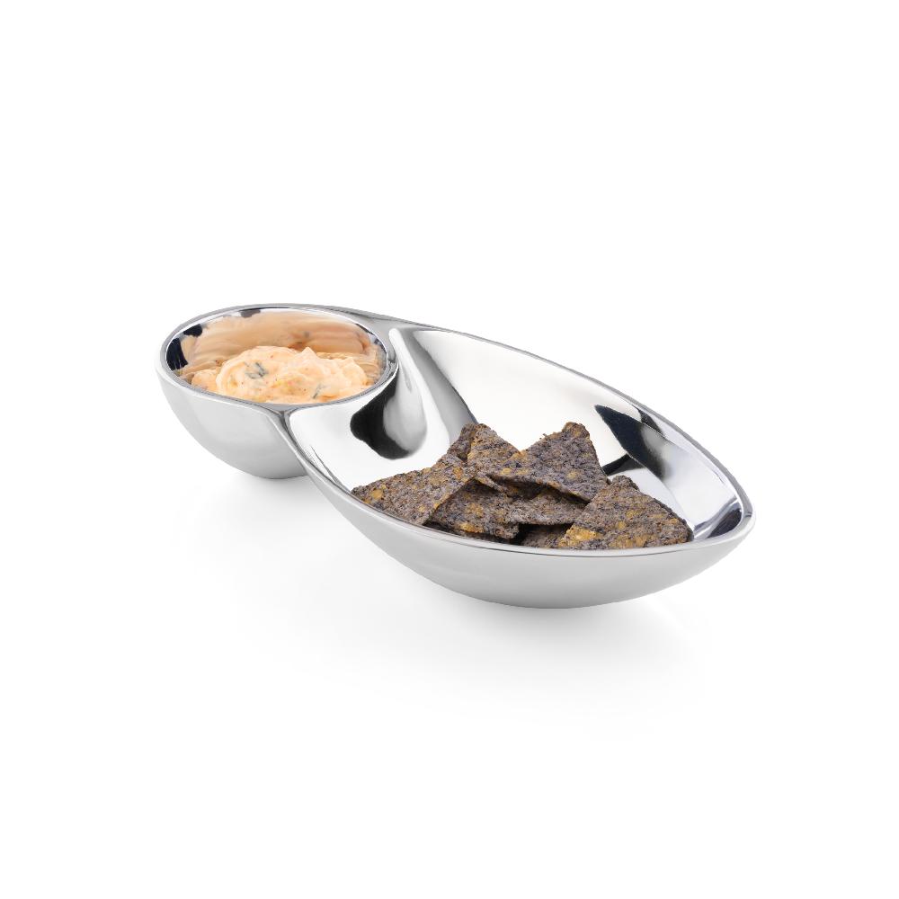 Nambé Pinion Chip & Dip