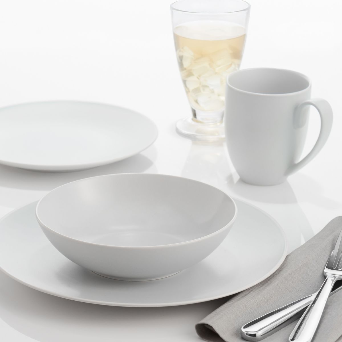 Nambé POP 4-Piece Place Setting – Chalk