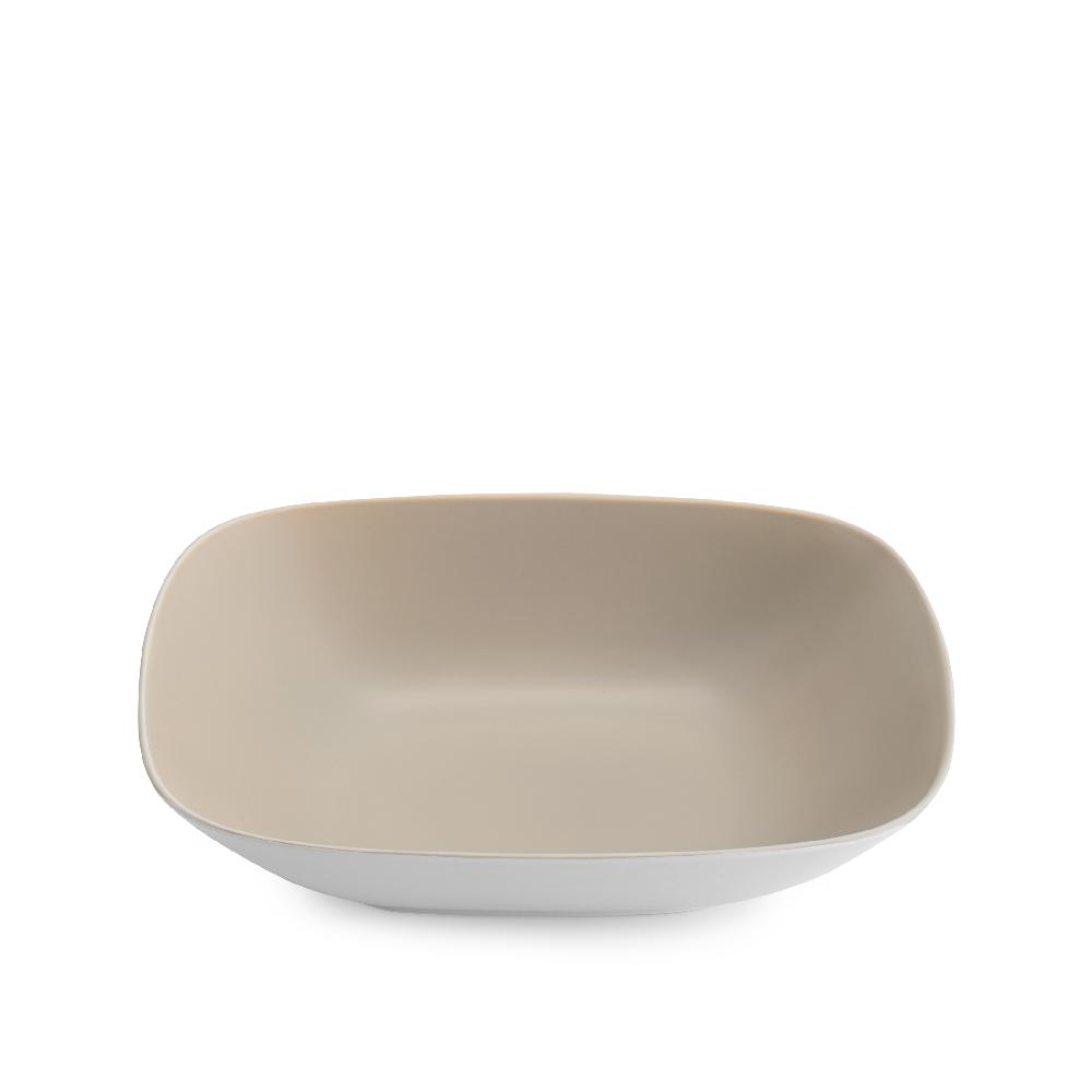 nambé POP Square Serving Bowl - Sand