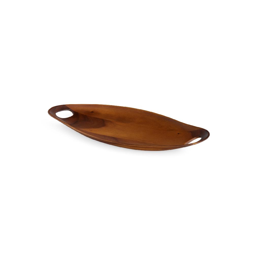 Nambé Portables Acacia Wood Tray - 18in